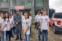 Codetran e Corpo de Bombeiros realizam blitz educativa na Itaipava