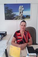 Sandra vila  a nova secretria de Sade de Itaja